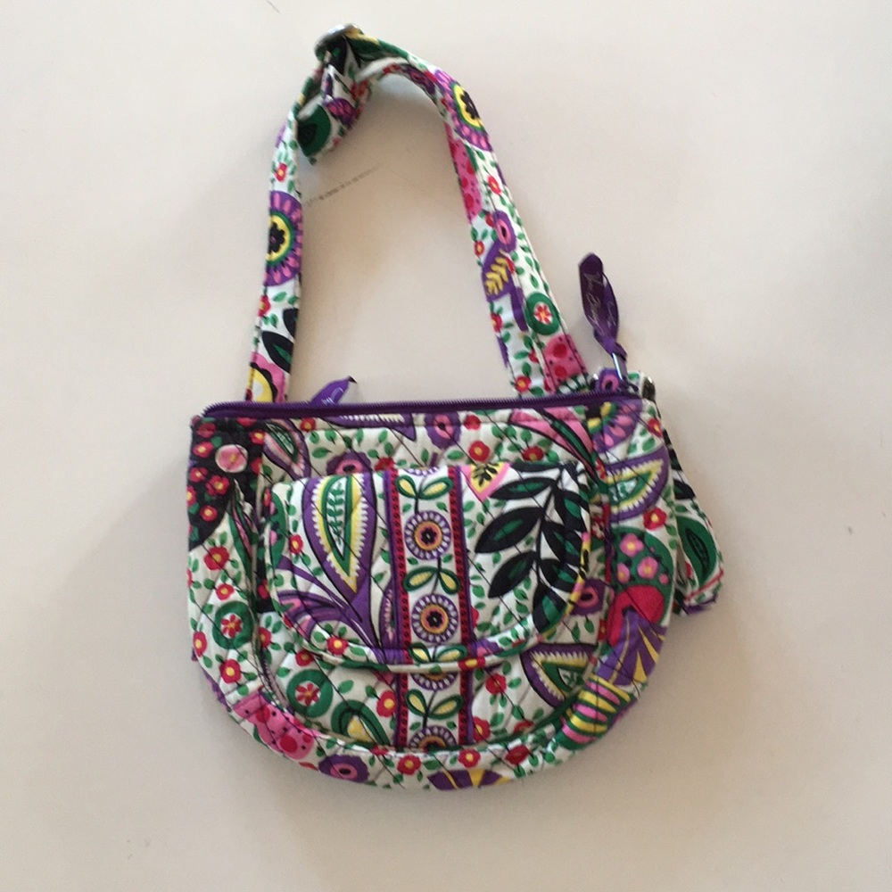 Vera Bradley flower patterned bag